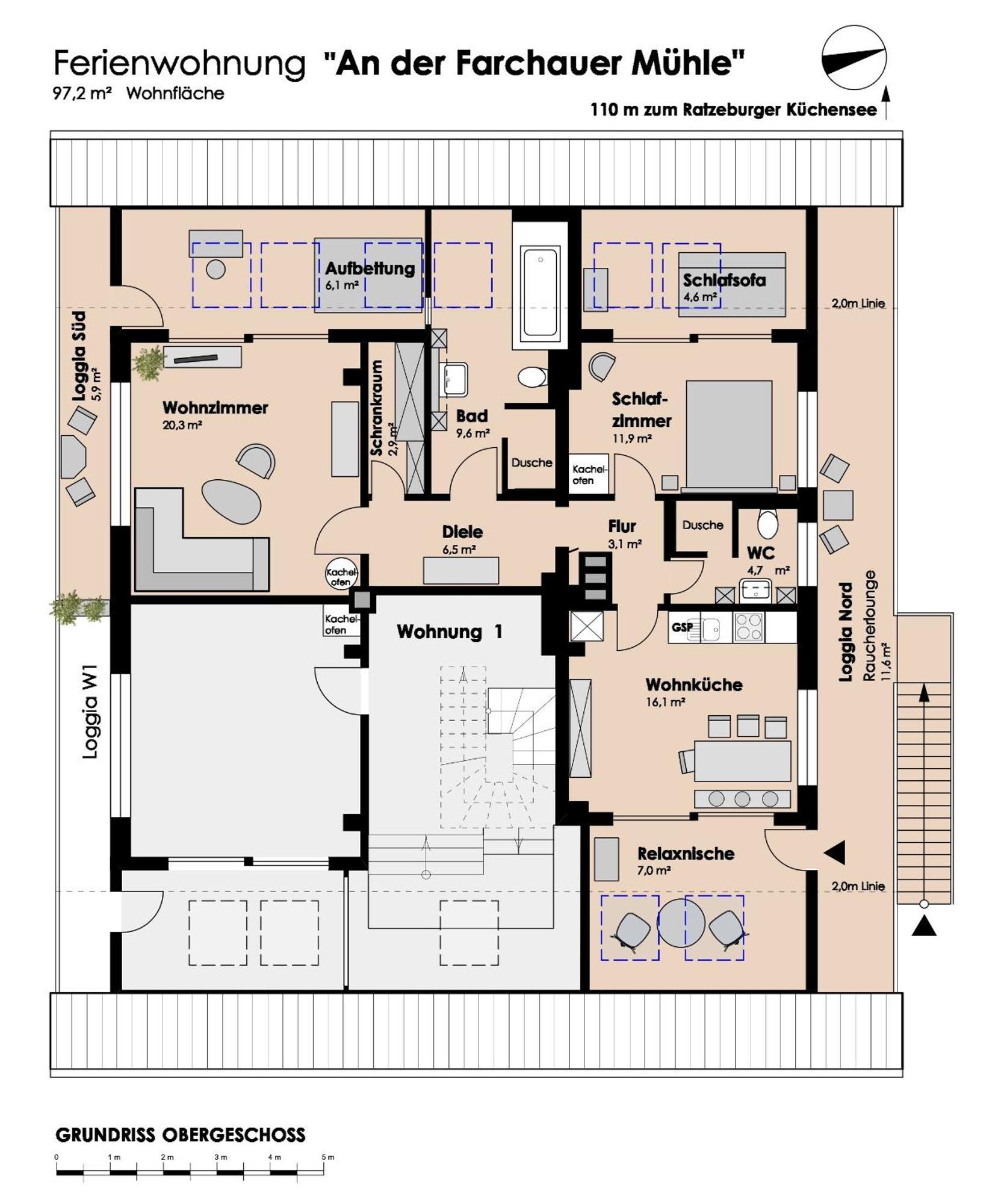 Ferienwohnung An Der Farchauer Muehle Schmilau Kültér fotó